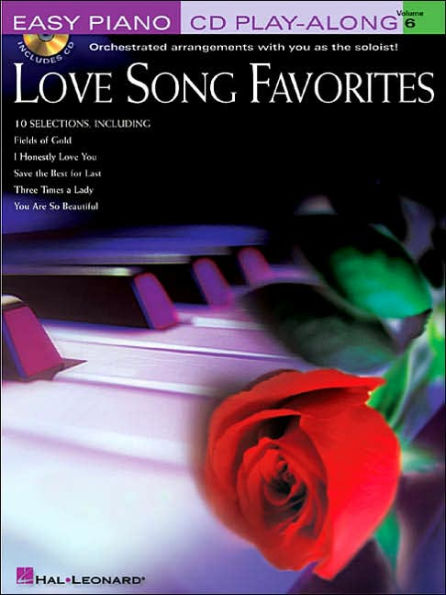Love Song Favorites ( Easy Piano Play-Along Series, Volume 6)