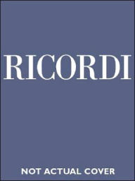 Title: Assassinio Nella Cattedrale, It: Vocal Score, Author: Ildebrando Pizzetti