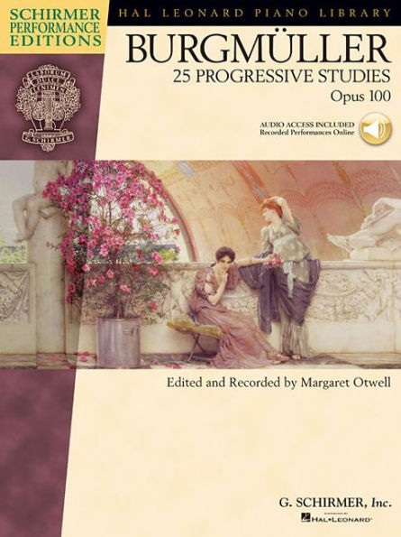 Burgmuller - 25 Progressive Studies, Opus 100 Book/Online Audio