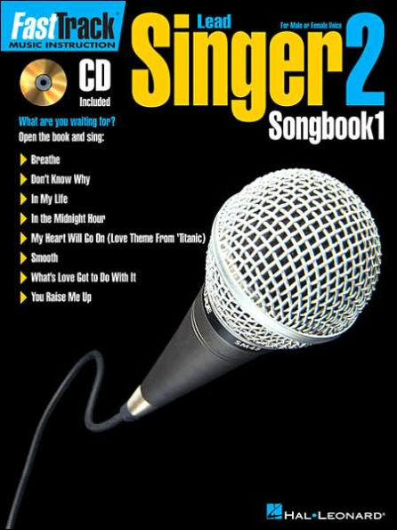 FastTrack Lead Singer Songbook 1 - Level 2 - for Male or Female Voice