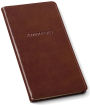 Brown Bonded Leather Pocket Address Book