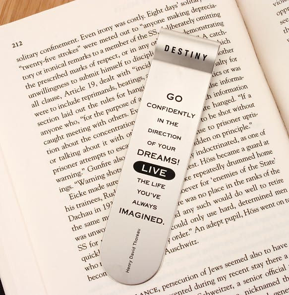 Clip Quotation Bookmark Destiny by Sacchi Barnes & Noble®