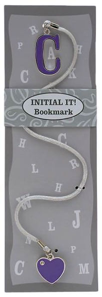 Initial It! Metal Bookmark C