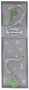 Title: Initial It! Metal Bookmark P