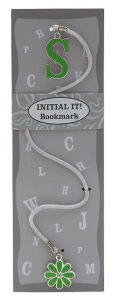 Title: Initial It! Metal Bookmark S