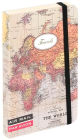 Mini World Map Travel Journal 4x6