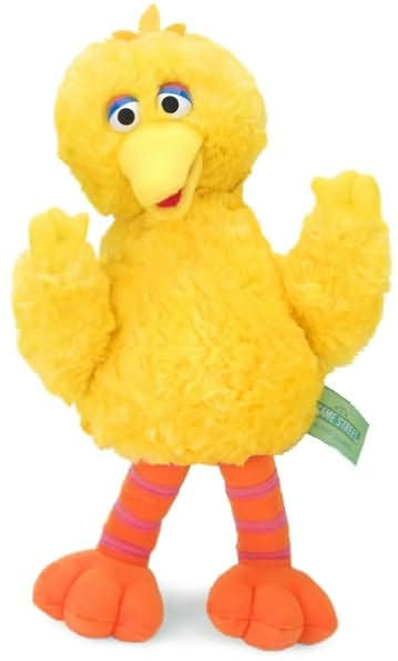 big bird plush doll