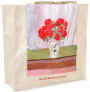 Elements of Style Flower Vase Natural Canvas Tote Bag by Maira Kalman