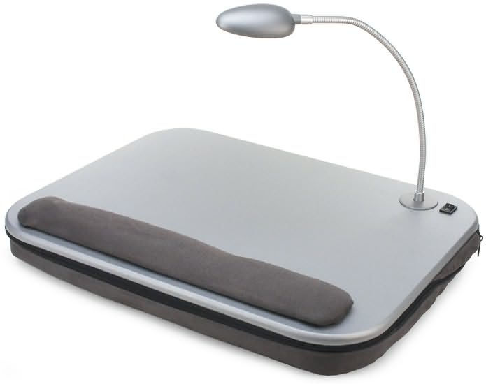 Elevation Slate Gray Lapdesk With Led Light And Adjule Base Elevation Slate Gray Lapdesk With Led Light And Adjule Base 9780641945939 Item Barnes Le