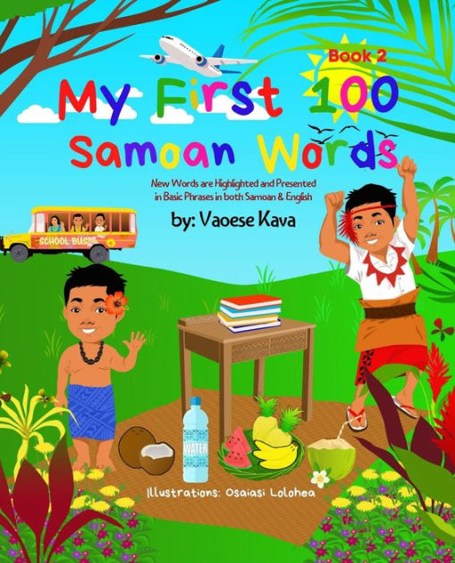 My First 100 Samoan Words Book 2 by Vaoese Kava, Hardcover | Barnes