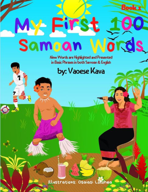 My First 100 Samoan Words Book 1 by Vaoese Kava, Paperback | Barnes