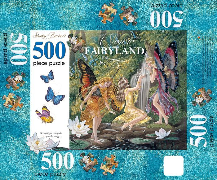 A Visit to Fairyland 500Piece Puzzle by Shirley Barber Barnes & Noble®
