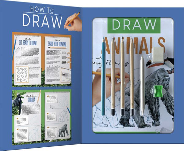How to Draw Animals-Book and Kit