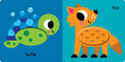 Alternative view 3 of Look Thru: Animal Friends: Board book with fun cut-outs!