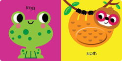 Alternative view 6 of Look Thru: Animal Friends: Board book with fun cut-outs!