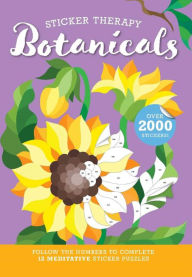 Title: Sticker Therapy: Botanicals: Sticker Activity Book, Author: Lake Press