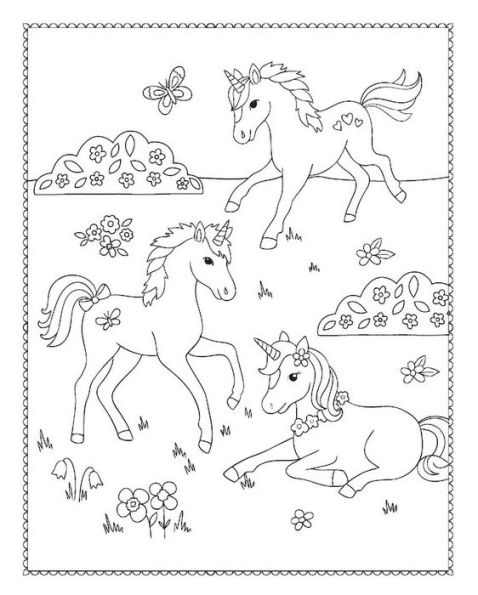 Unicorn Magic: Sticker Art & Coloring: Activity Book with Over 400 Stickers