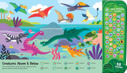 Alternative view 3 of Dinosaurs: 50 Button Sound Book: Search & find book with 50 noises!