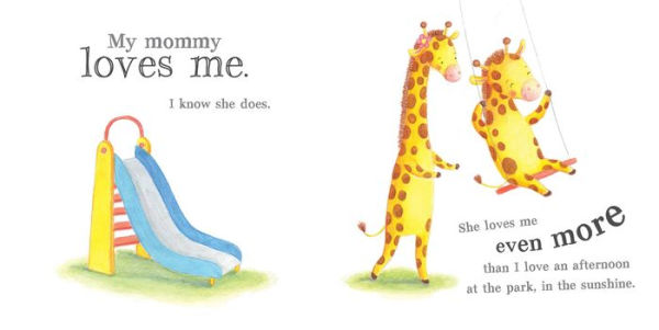 My Mommy Loves Me: Hardcover board book