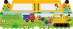 Alternative view 2 of Digger's Busy Day: Shaped Board Book