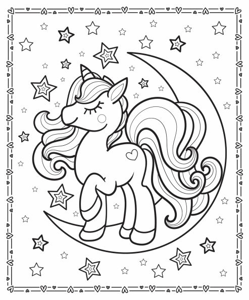 Activity Folder - Unicorn Wishes
