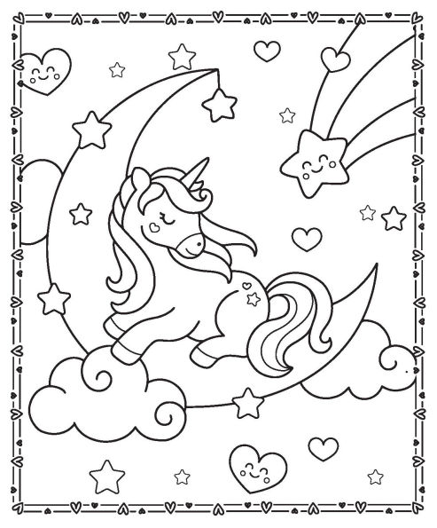 Activity Folder - Unicorn Wishes