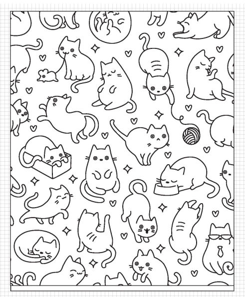 Activity Folder - So Cute! Gel Pens