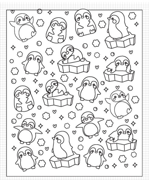 Activity Folder - So Cute! Gel Pens