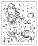 Alternative view 4 of Activity Folder - Mermaid Metallics