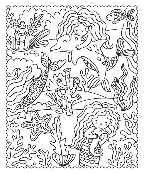 Activity Folder - Mermaid Metallics