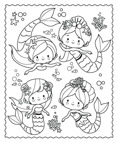 Activity Folder - Mermaid Metallics