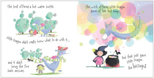 The Little Dragon Who Lost Their Fire: Lift-the-Flap Board Book