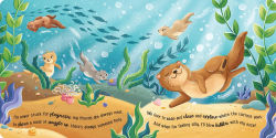 Alternative view 4 of I Love Being a Sea Otter: Padded Board Book: Picture Storybook