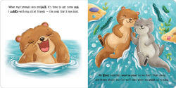 Alternative view 5 of I Love Being a Sea Otter: Padded Board Book: Picture Storybook