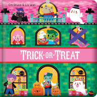 Title: Trick or Treat: Padded Board Book: Padded Hardcover Picture Storybook, Author: Em Bruce