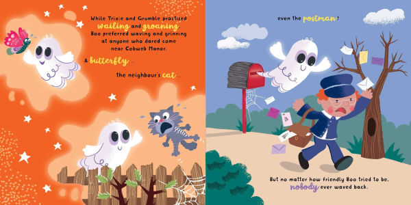 Boo the Friendly Ghost: Padded Board Book: Padded Hardcover Picture Storybook