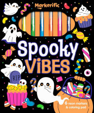 Title: Markerific: Spooky Vibes: Activity Folder with 6 Markers, Author: Lake Press