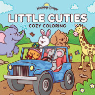 Title: Little Cuties: Cozy Coloring: Sweet and Simple Coloring for Adults and Kids, Author: Elena Aiello
