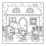Alternative view 2 of Cool Cuties: Cozy Coloring Kit: Deluxe Folder with 10 Markers!