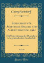 Zeitschrift für Ägyptische Sprache und Altertumskunde, 1912, Vol. 50: Mit Unterstützung der Deutschen Morgenländischen Gesellschaft (Classic Reprint)