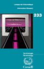 Terminology Bulletin 233: Informatics Glossary