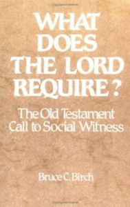 Title: What Does the Lord Require?: The Old Testament Call to Social Witness, Author: Bruce C. Birch
