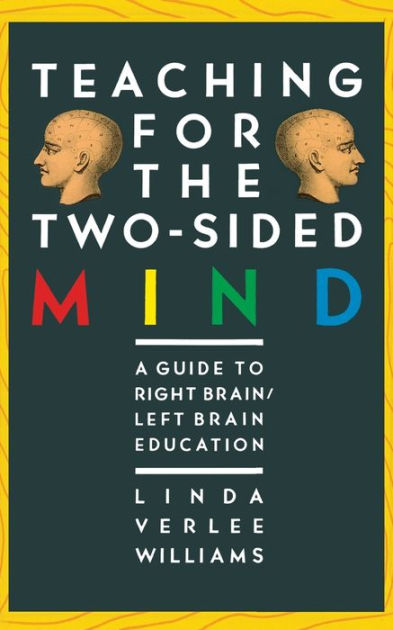 Teaching for the Two Sided Mind by Linda V Williams Paperback