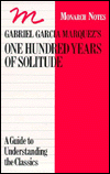 One Hundred Years of Solitude (Monarch Notes)