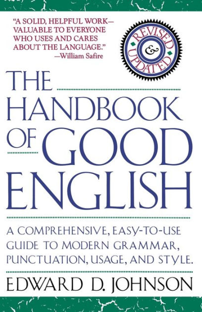 Johnson,　Barnes　Paperback　The　of　Edward　by　Handbook　English　Good　Noble®