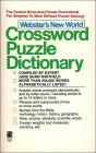 Webster's New World Crossword Puzzle Dictionary