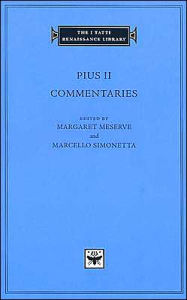 Title: Commentaries, Volume 1: Books I-II, Author: Pius II