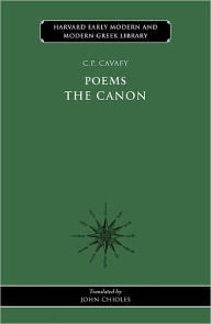 C. P. Cavafy: Poems-The Canon