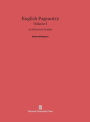 English Pageantry: An Historical Outline, Volume I