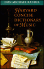 Harvard Concise Dictionary of Music